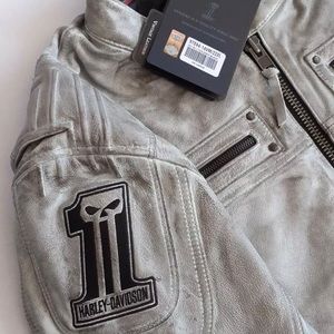 Harley Davidson Leather Jacket. Rare Find! NWT